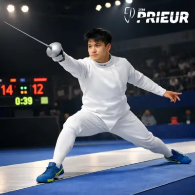 法國Prieur 800N 超輕擊劍服(男二件式全套)