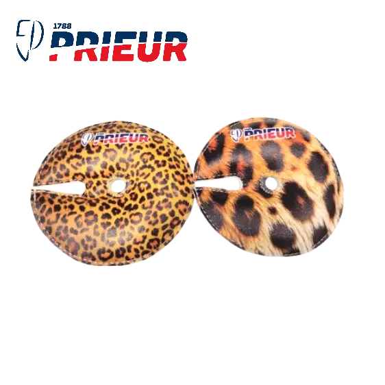 Prieur 鈍劍軍刀豹紋皮墊片